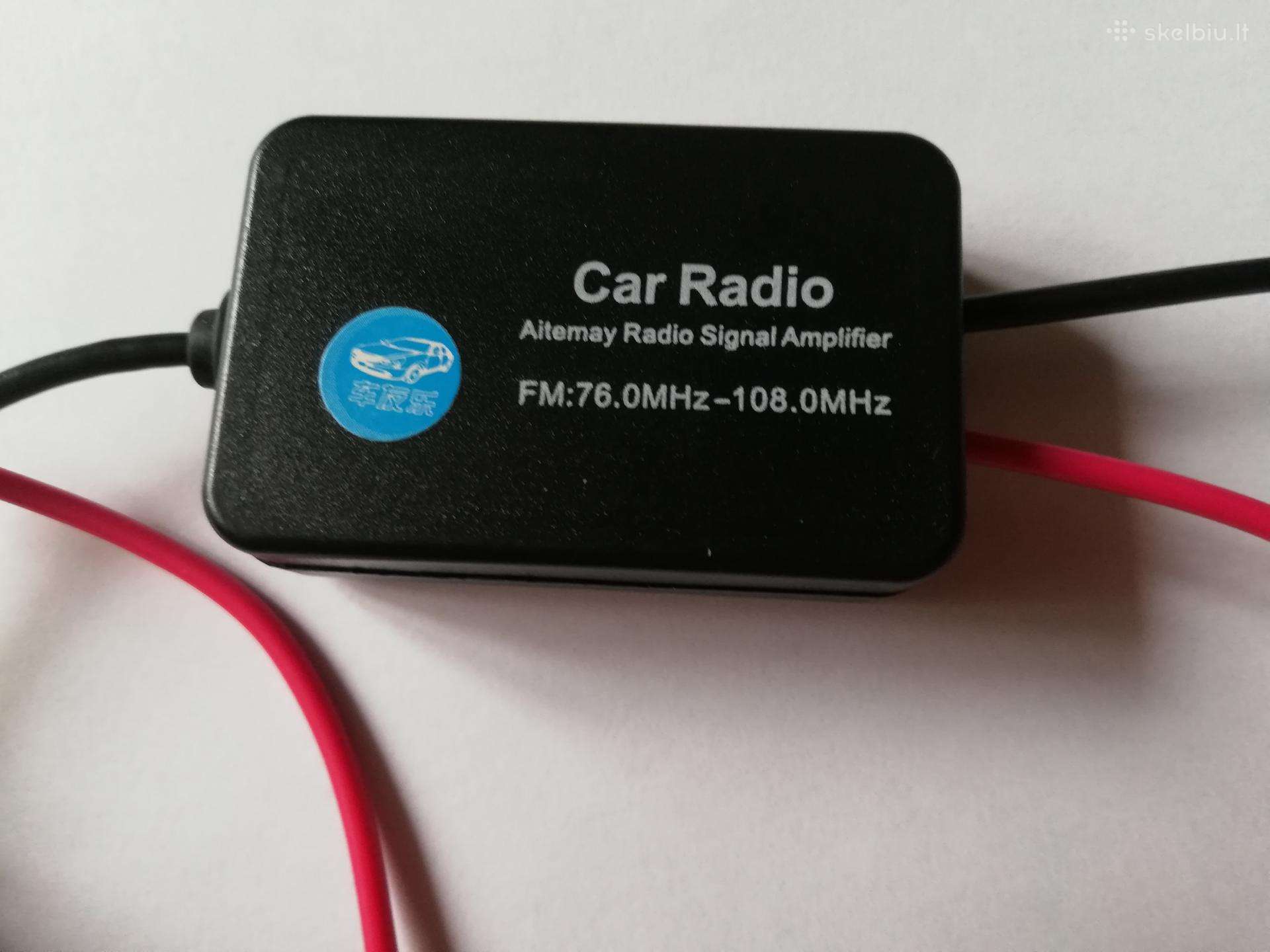 Vag. Fm antenos stiprintuvas