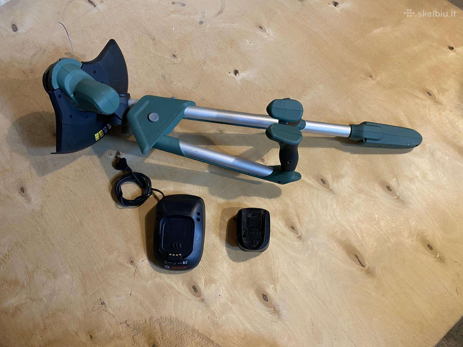 Bosch akumuliatorinis trimeris