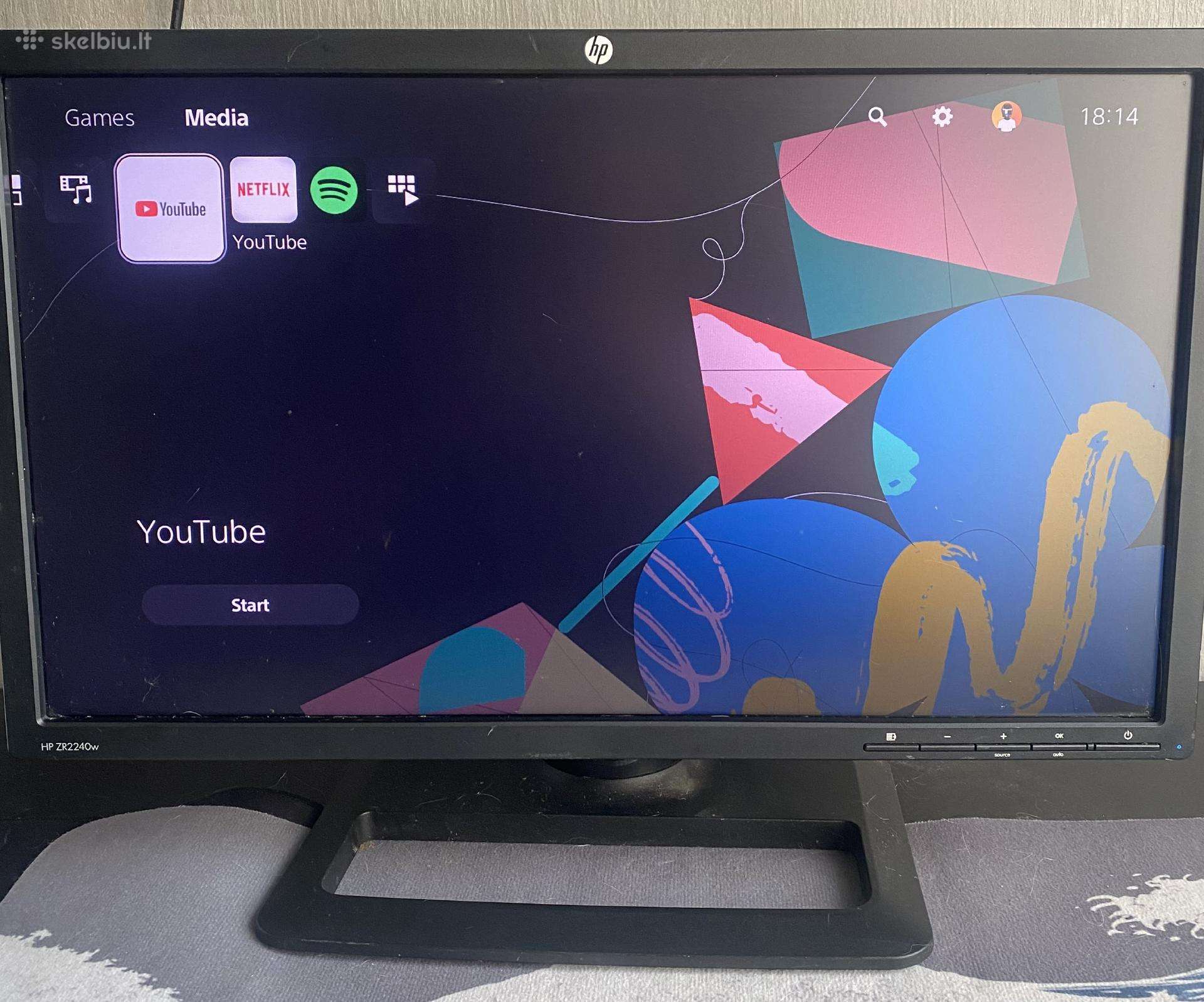 Hp Zr2240w monitorius - 20€