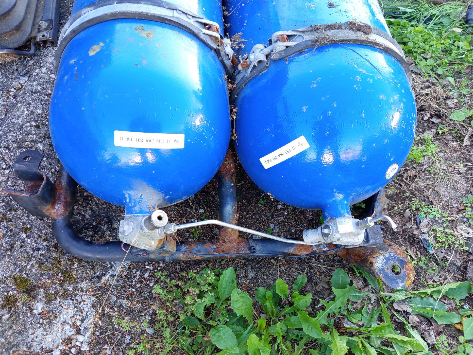 Cng suspaustu gamtinių dujų balionai