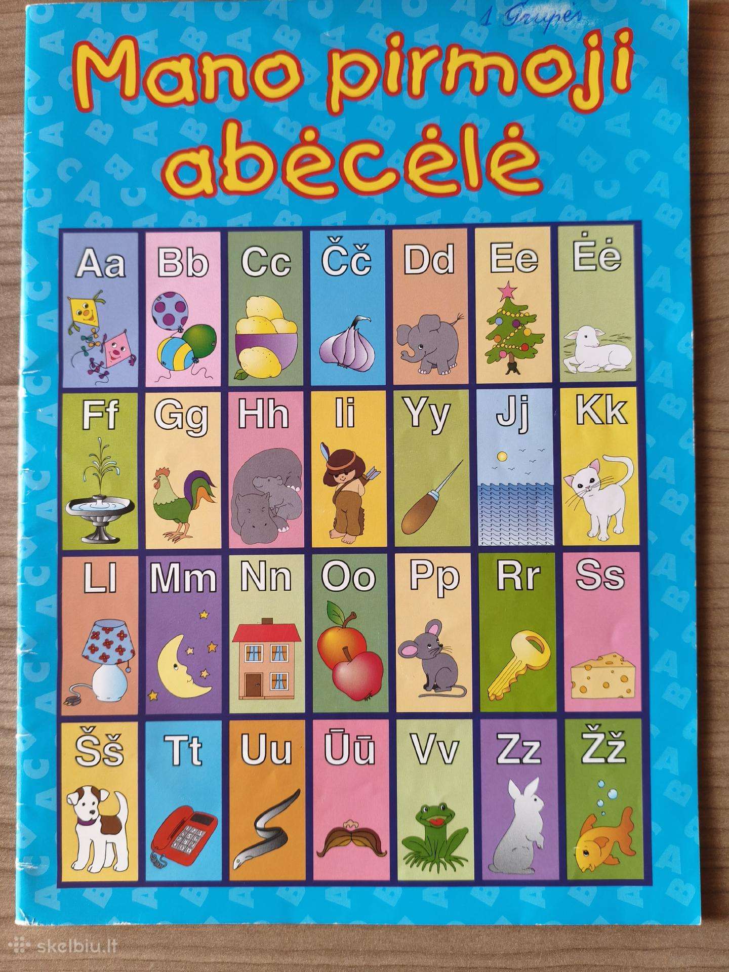 "Mano pirmoji abėcėlė"