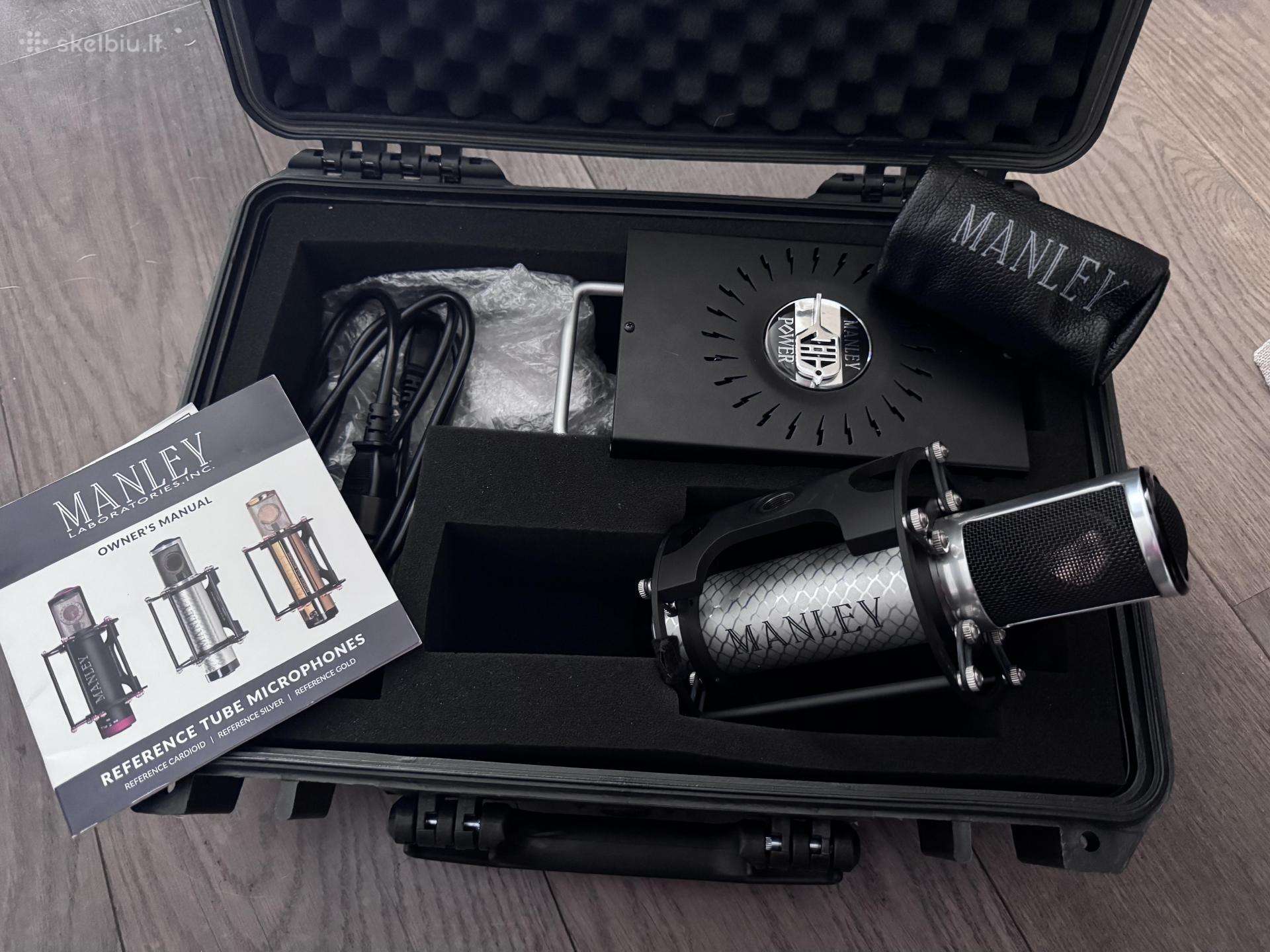 Manley Labs Reference Silver Tube Mikrofonas