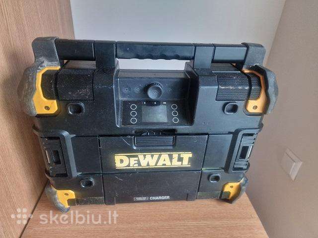 Bluetooth kolonėlė Dewalt,bluetooth veike