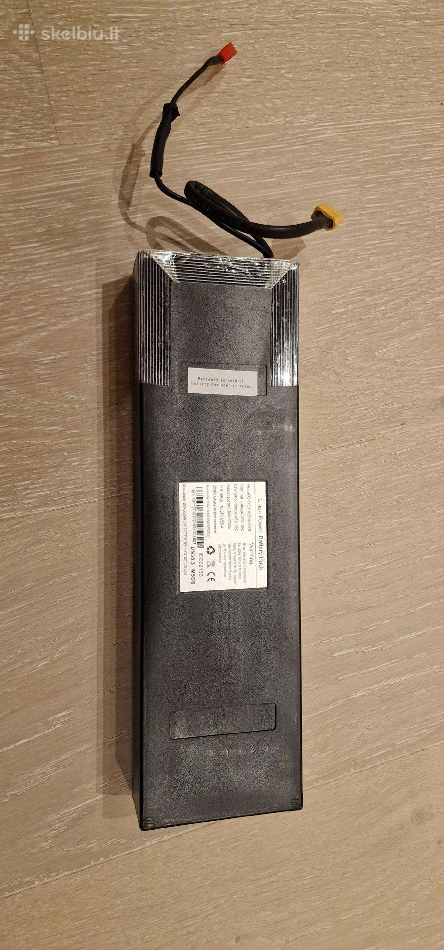 Hiaomi paspirtuko ličio batėrija