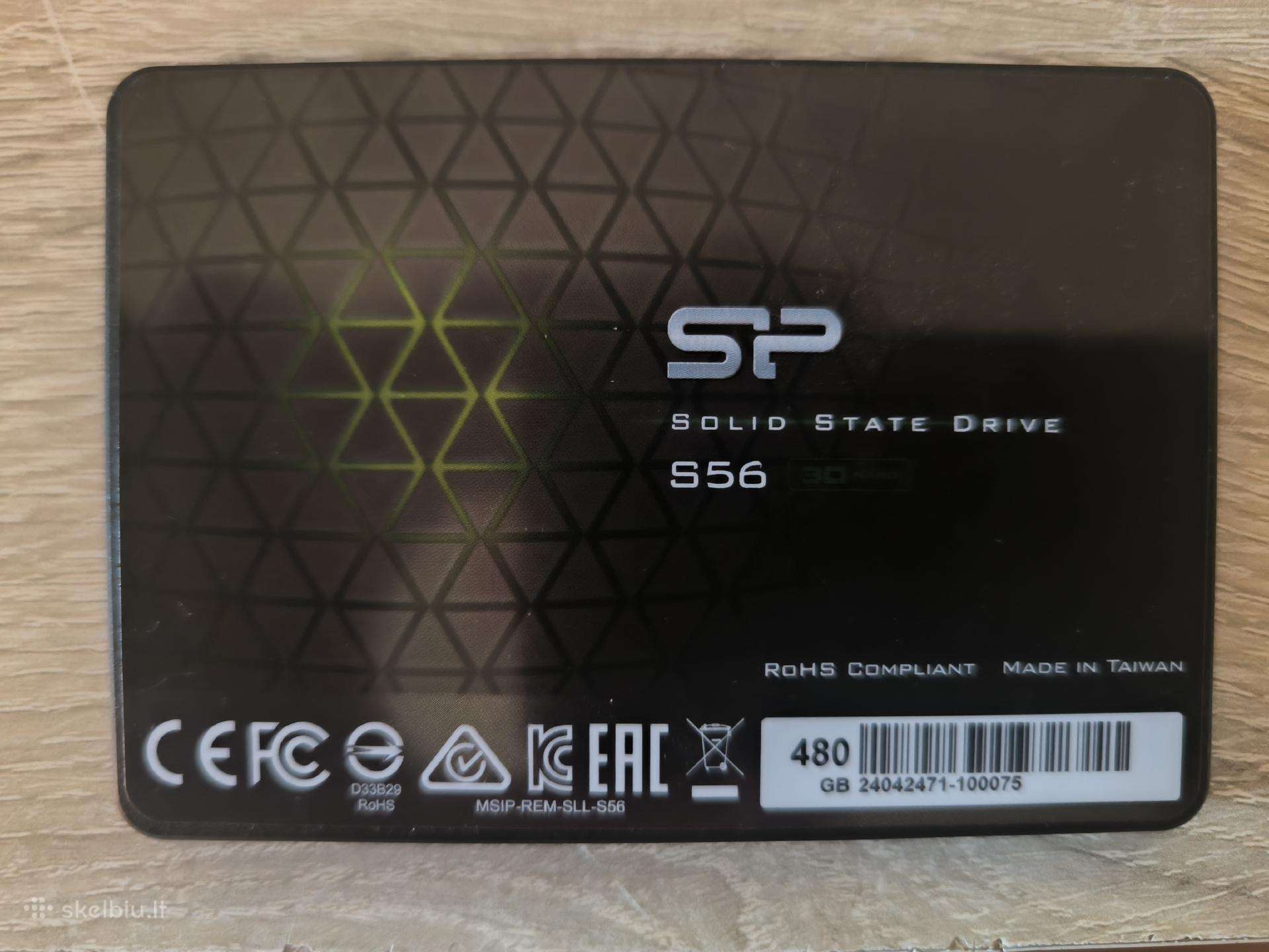 SSD 480gb Silicon Power S56 2.5" Sata3 6gbpss