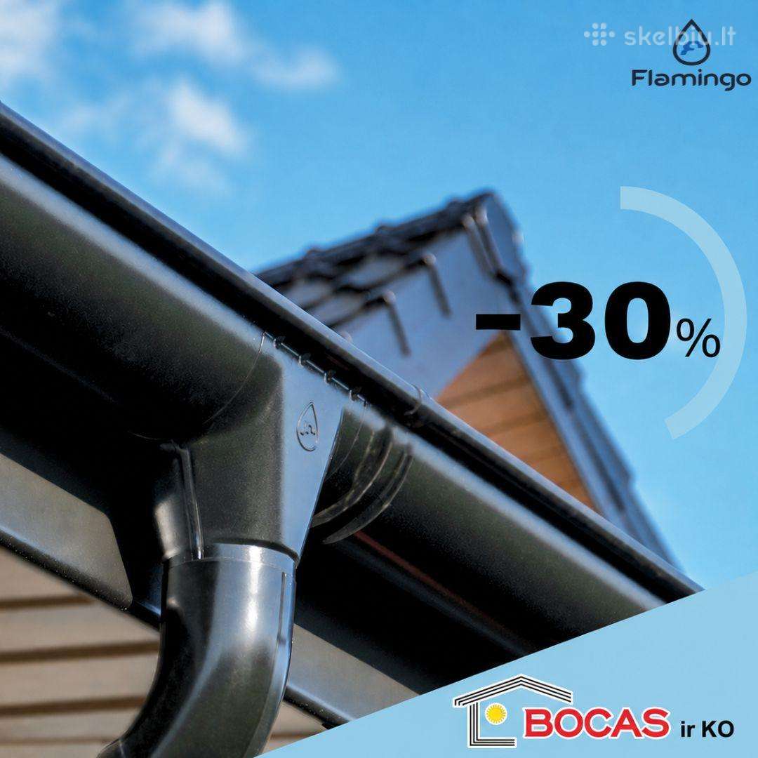 Lietaus nuvedimo sistema Flamingo -30% ir daugiau!