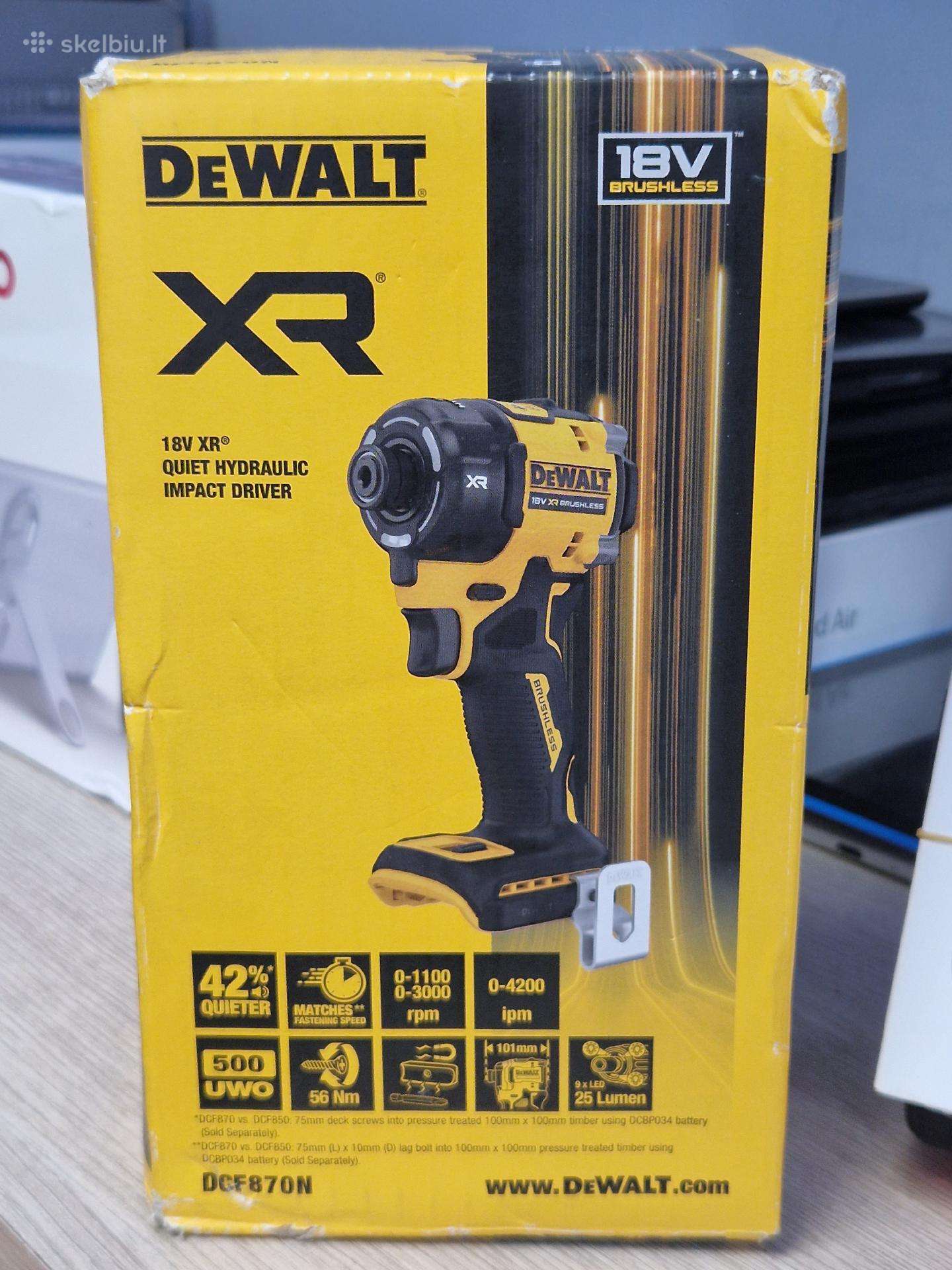 Dewalt suktukas Dcf870n