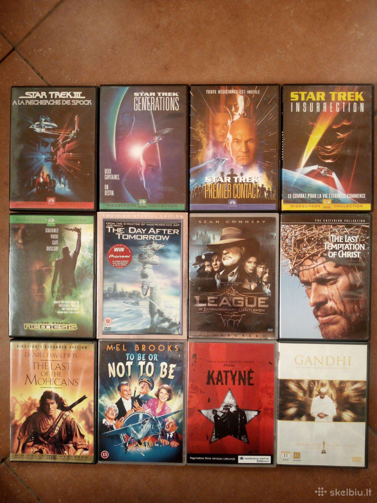 Dvd filmų rinkinys