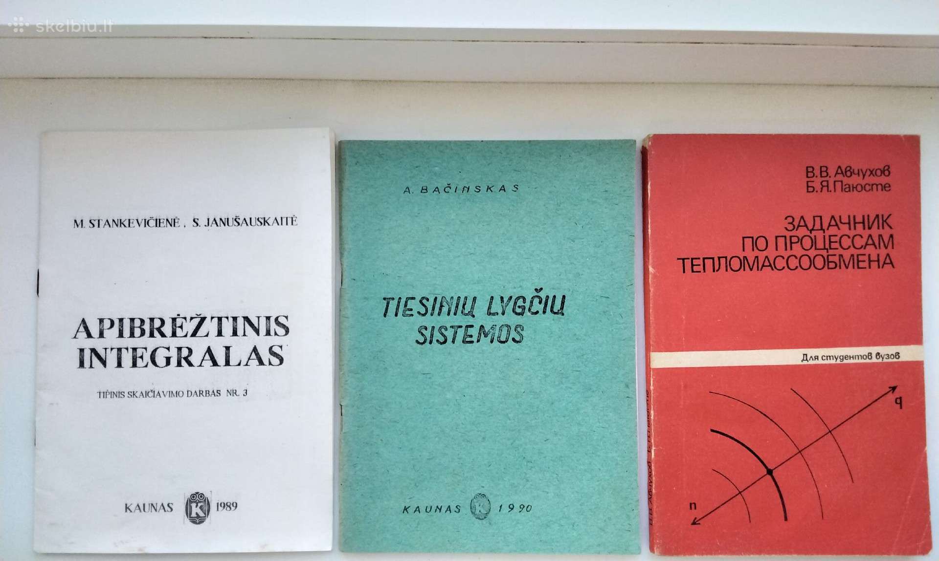 Integralas. Tiesinių lygčių sistemos. Zadačnik