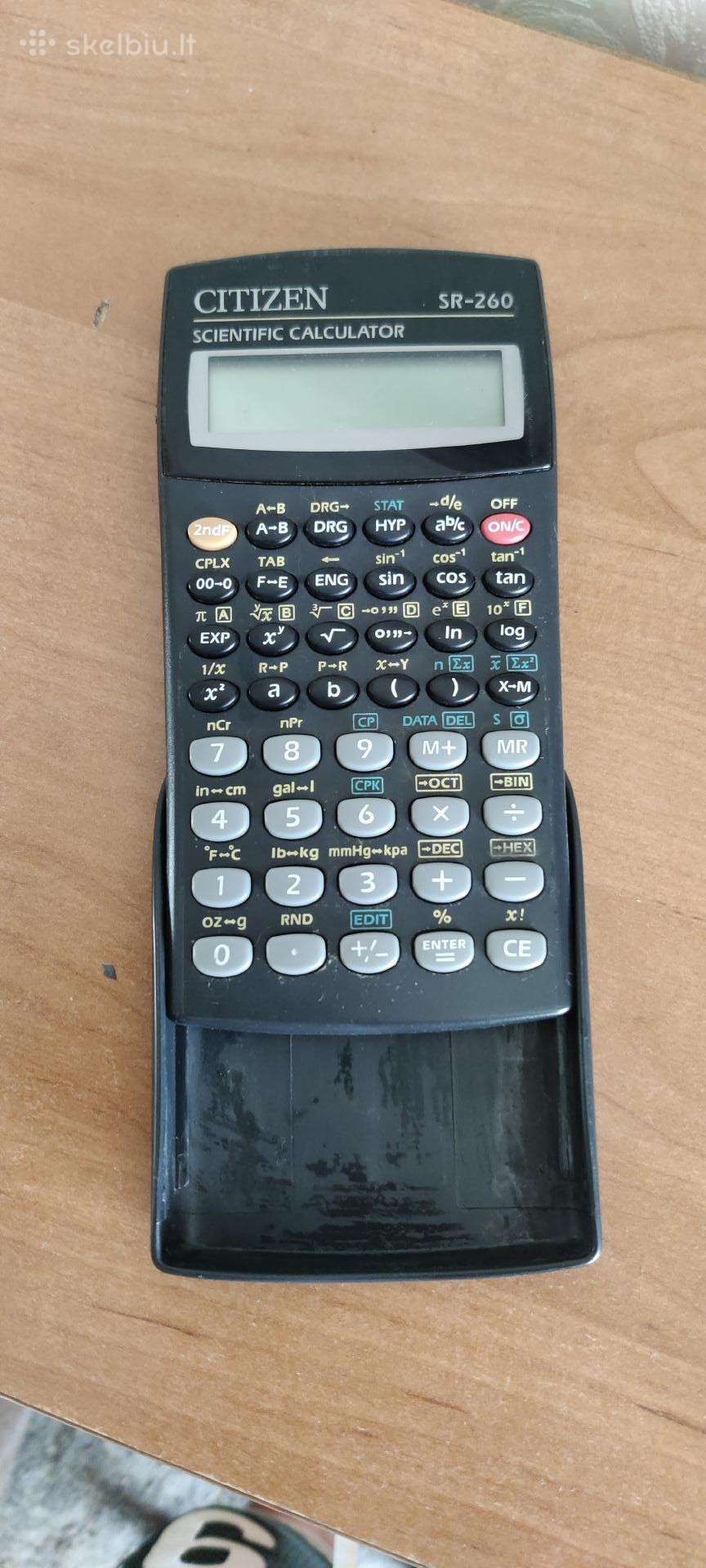 Citizen mokslinis skaičiuotuvas Sr-260