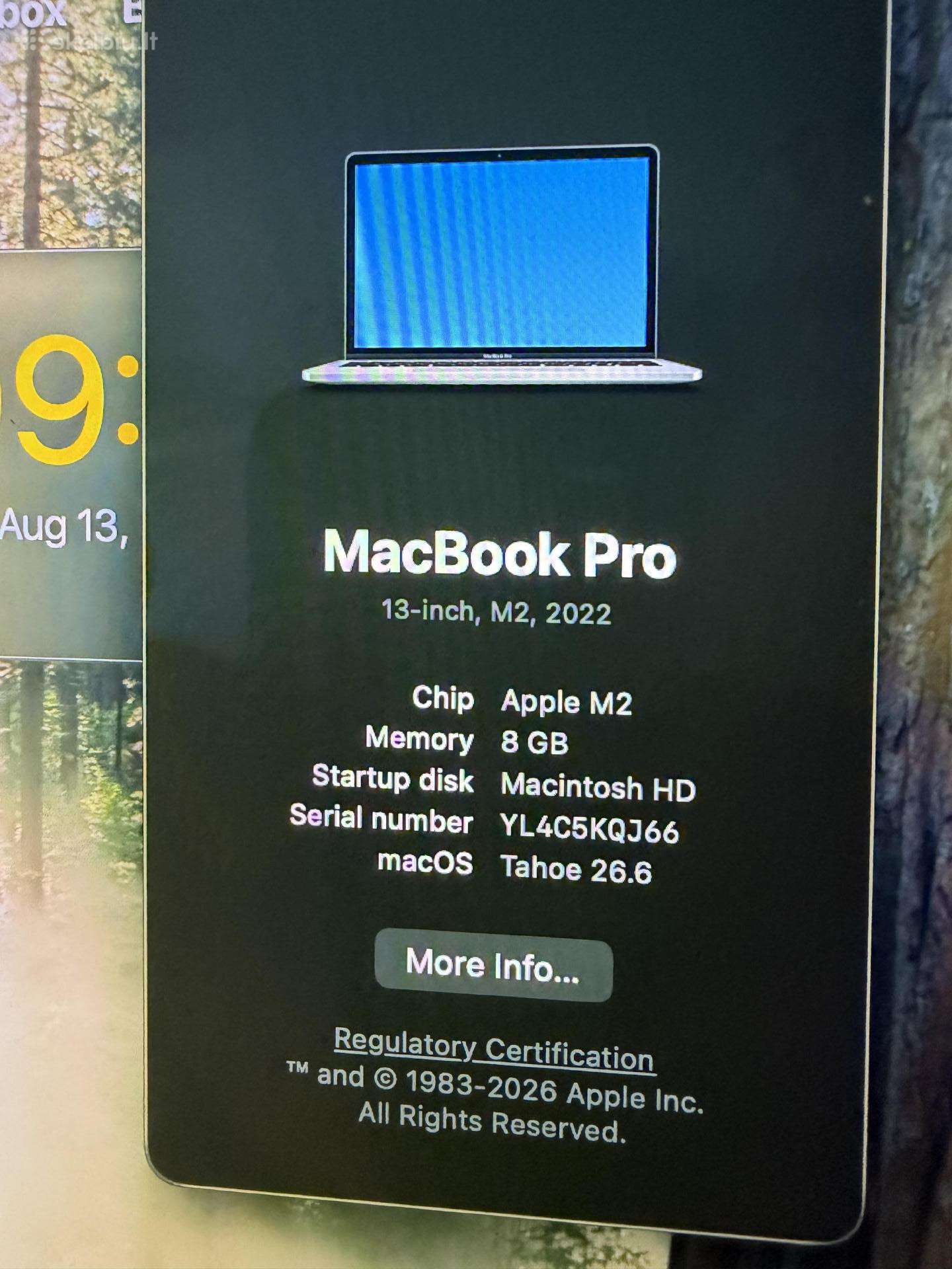 Apple MacBook Pro M2 2022
