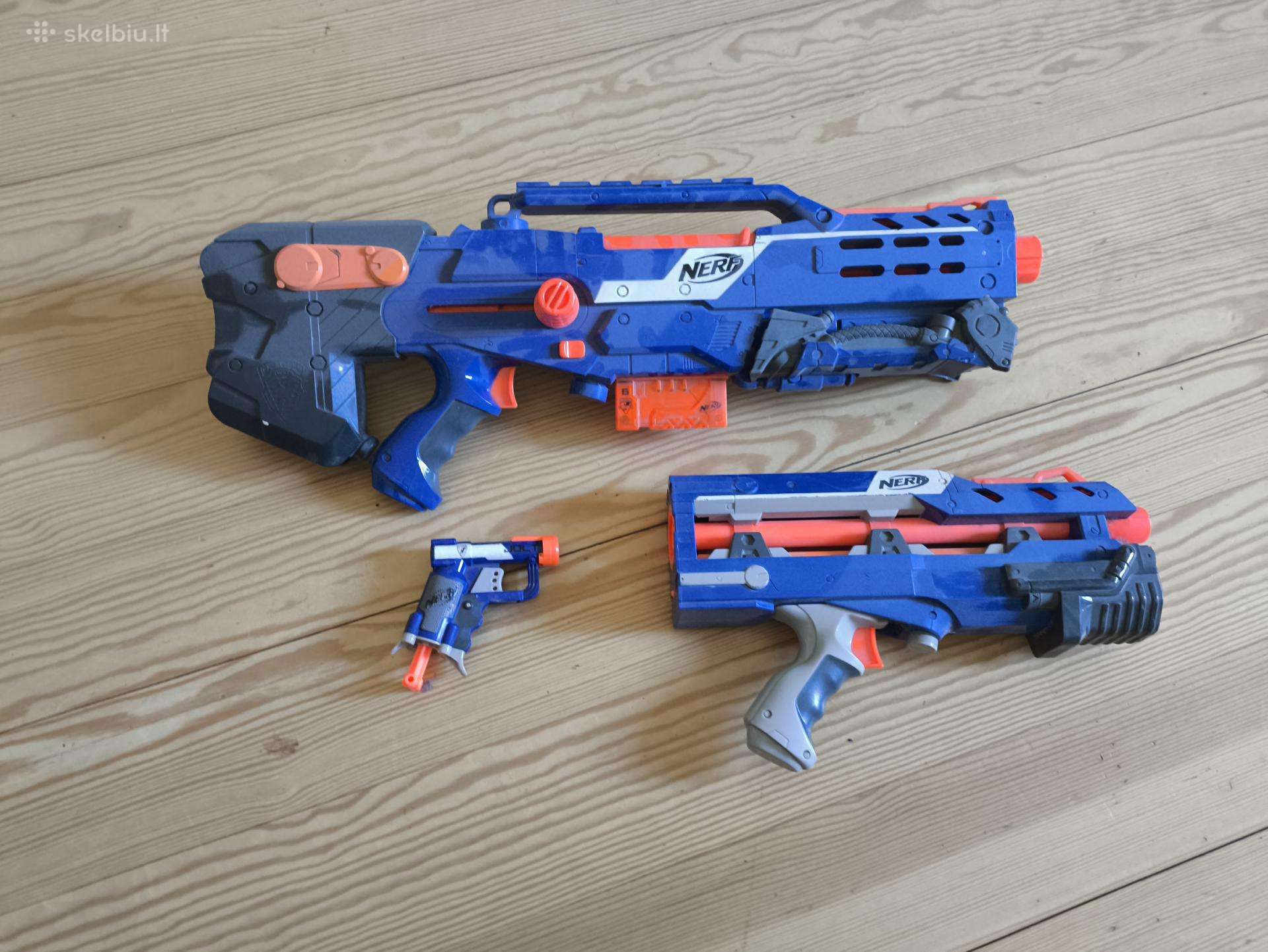 Parduodu nerf šautuvus