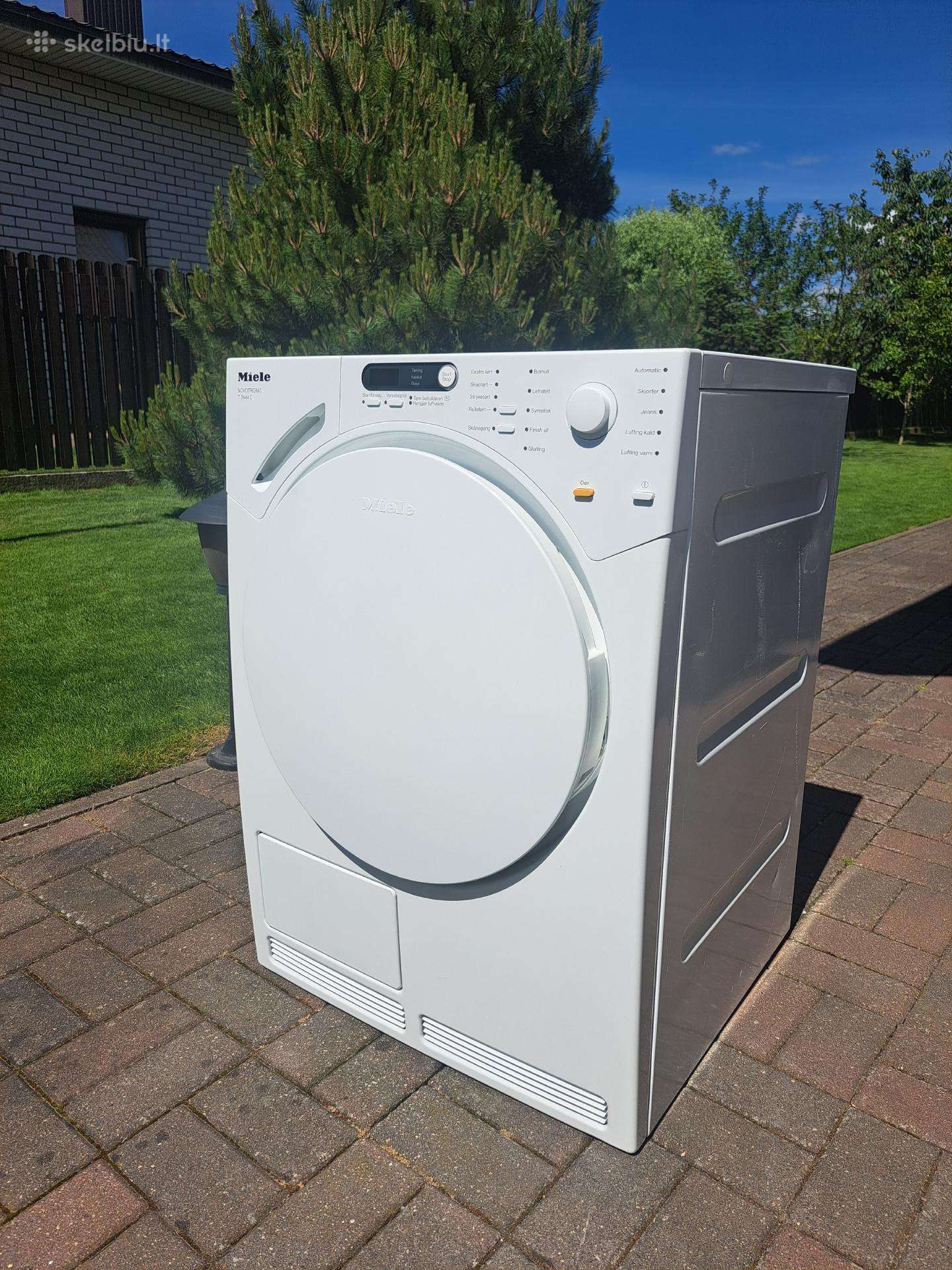 Džiovyklės Miele nuo 190€