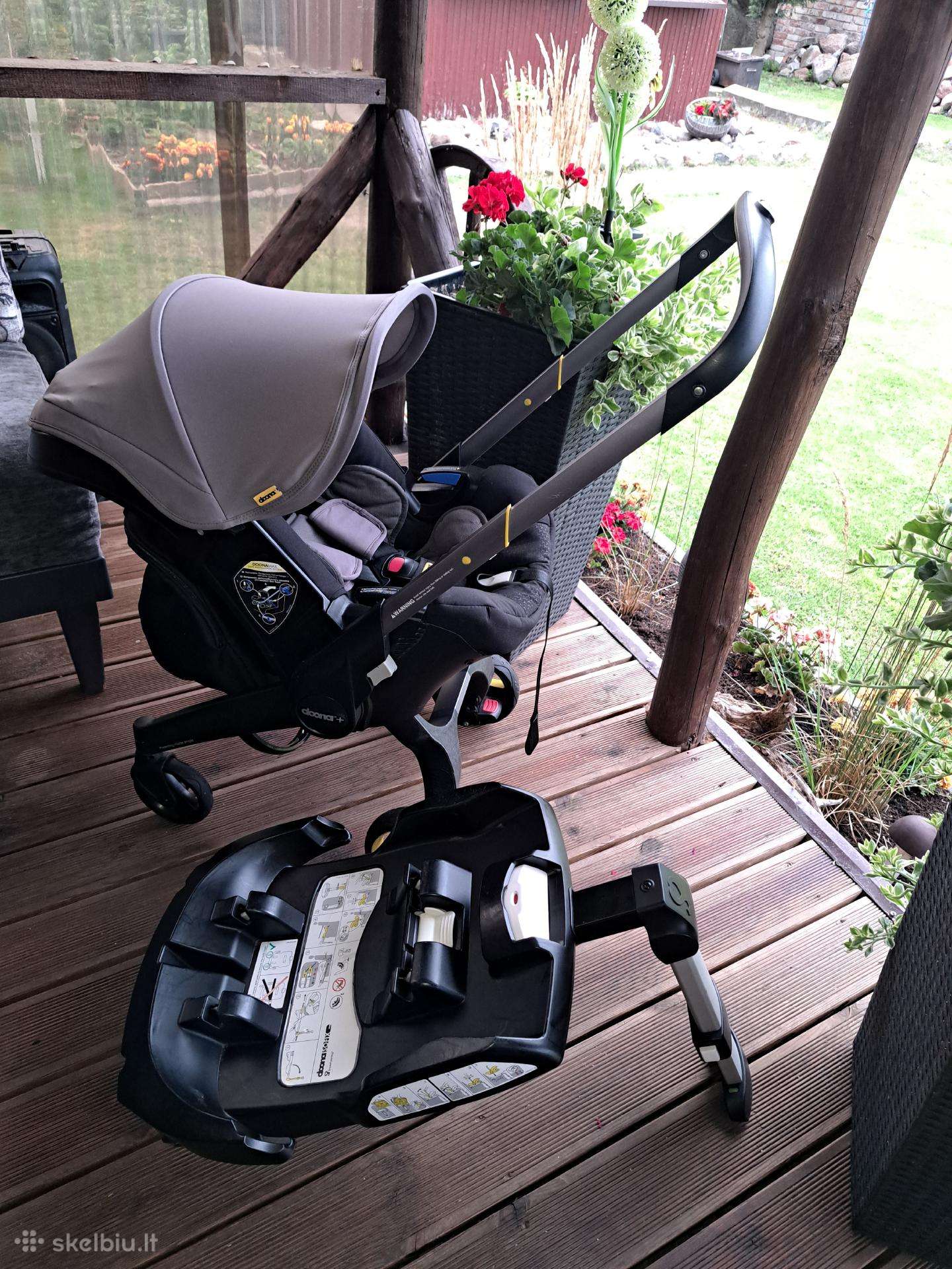 Doona+ kėdutė-vežimelis ir isofix bazė