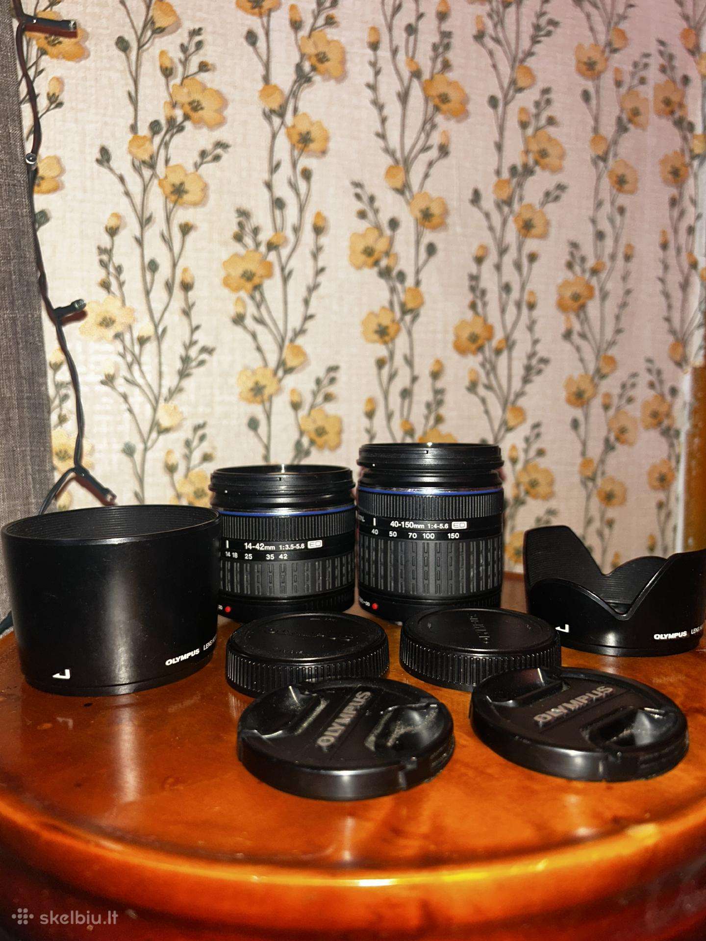 Olympus-e400.14–42mm , 40–150mm objektyvai