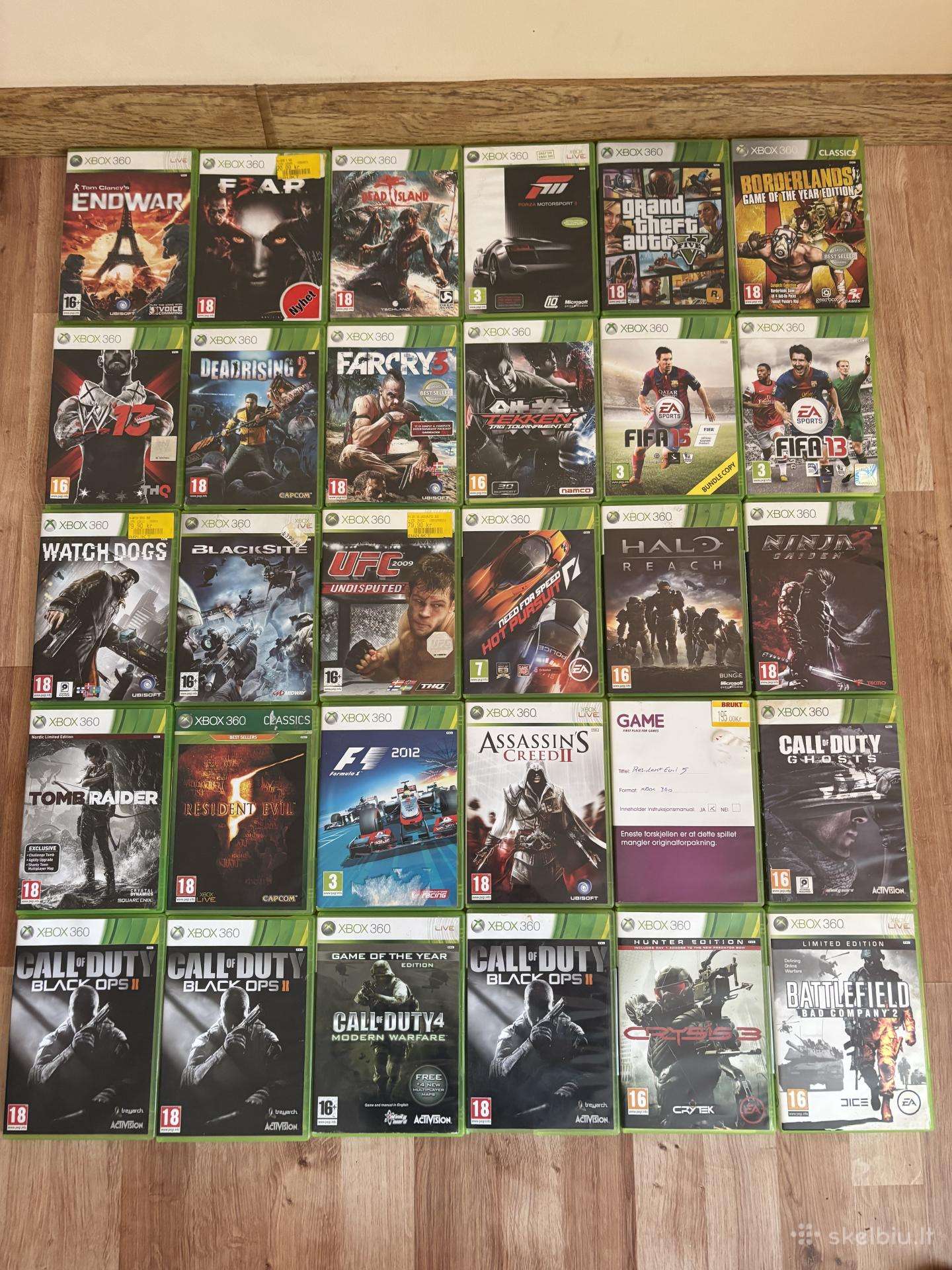 Xbox 360 Žaidimai