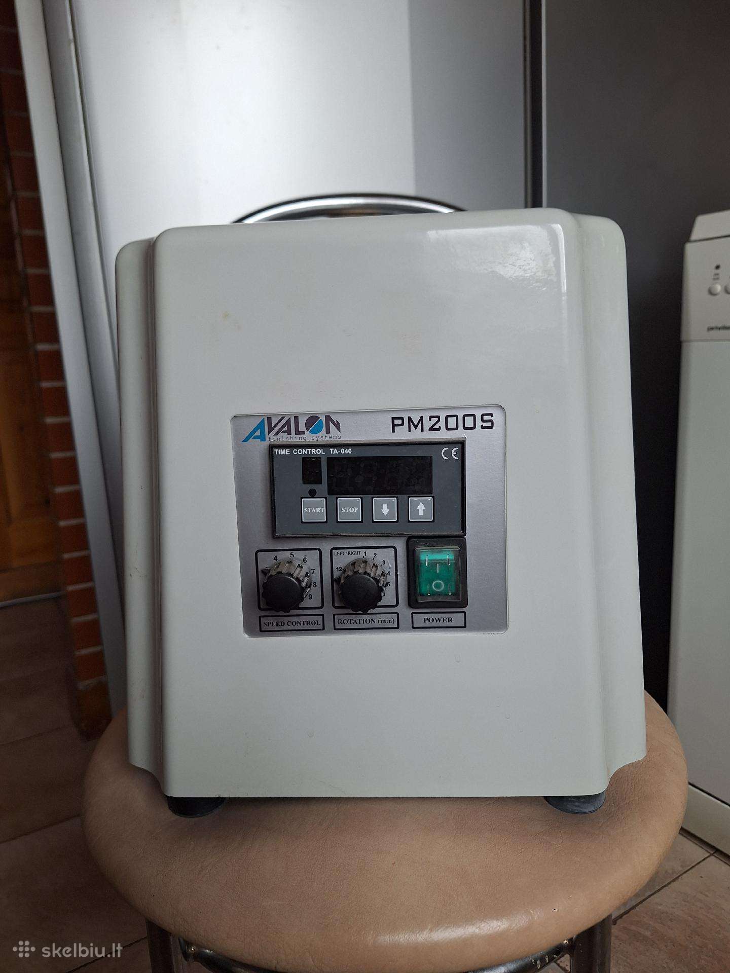 Magnetinis sukūrinis poliratorius Pm200s