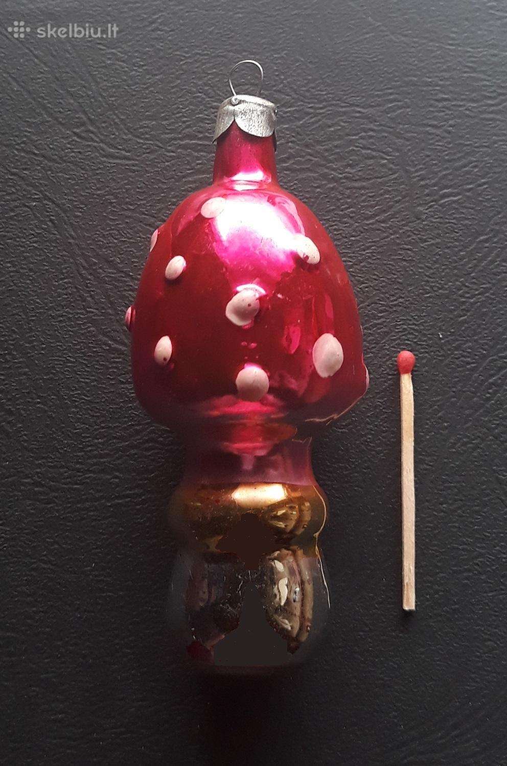 Eglutės žaisliukas Grybas (1)