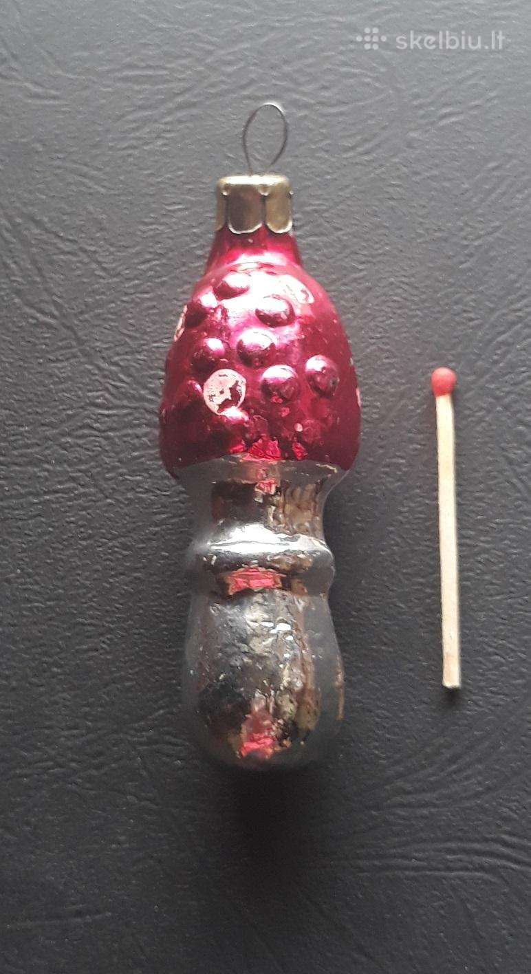 Eglutės žaisliukas Grybas (2)