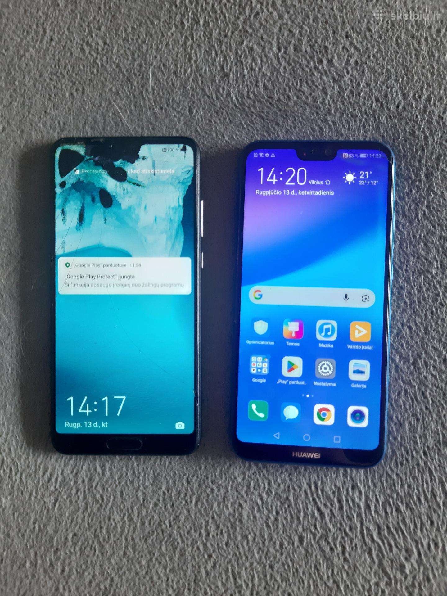 Huawei p20 128gb, p20 lite 64gb