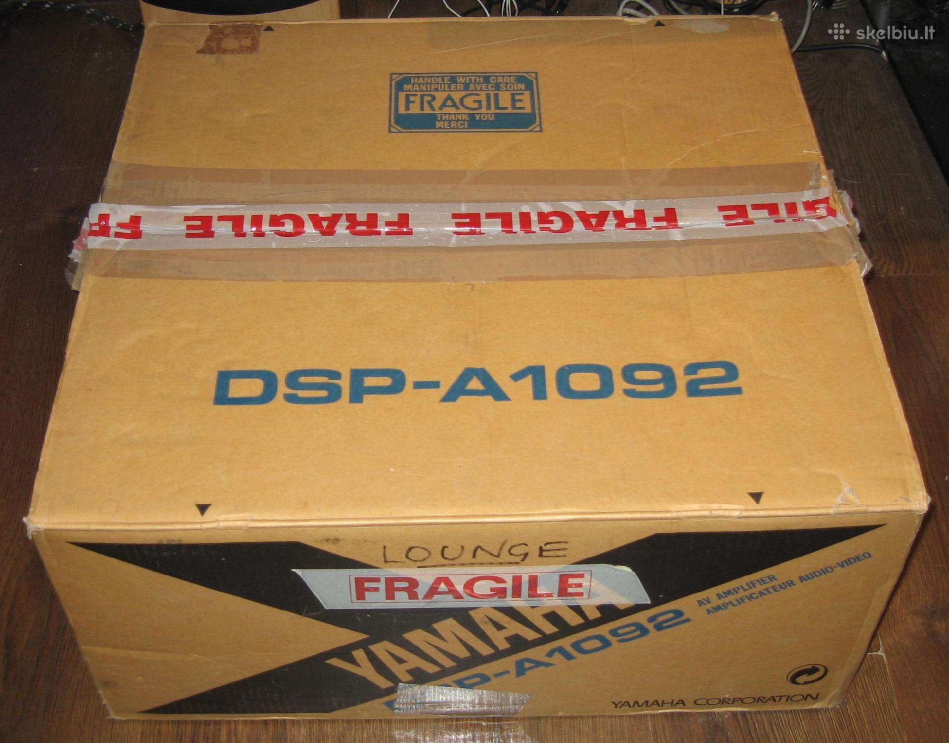 Yamaha Dsp-a1092 amplifier. 7,2ch.1997m. 20kg.new.