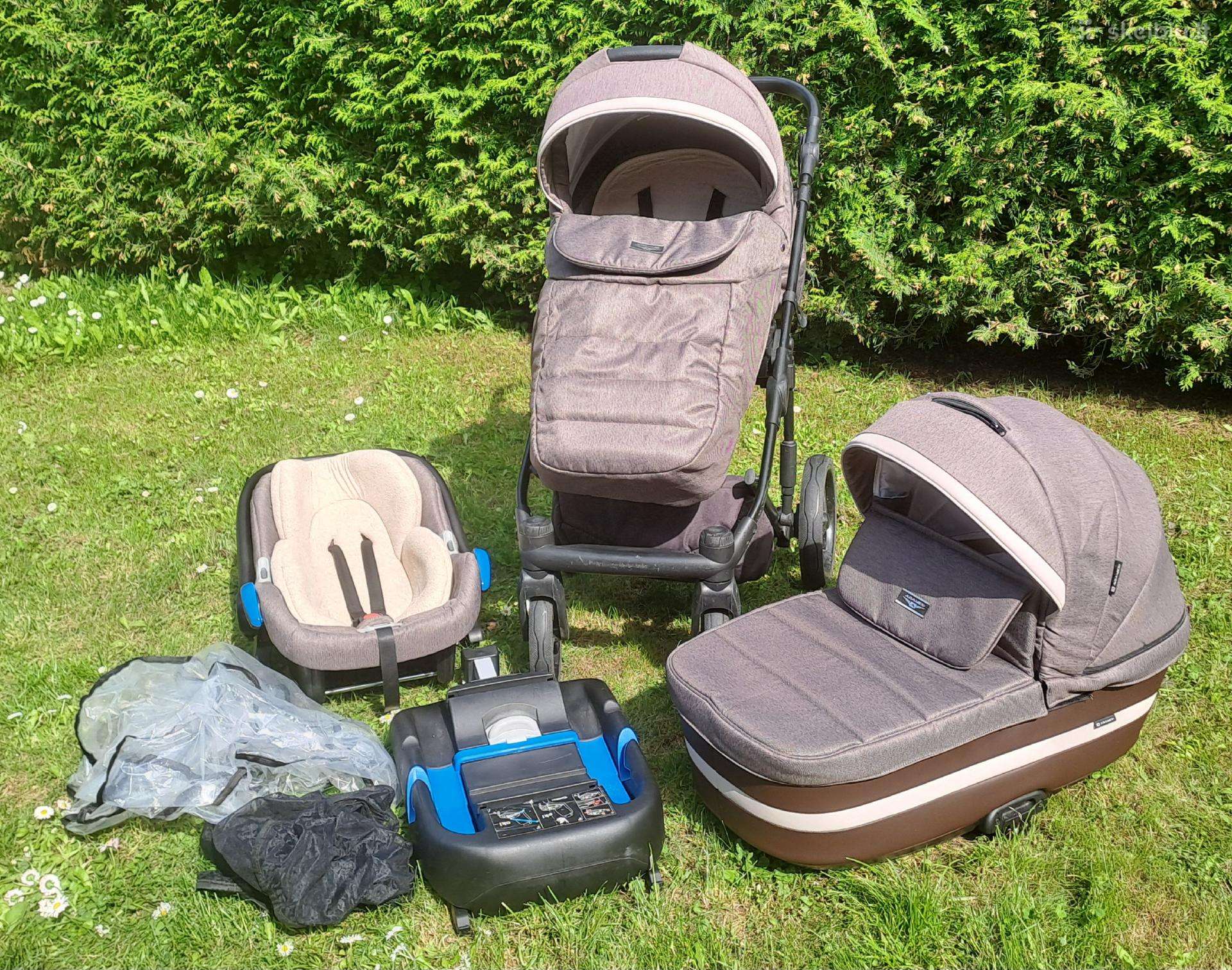 Vežimėlis Adamex Rimini su Isofix baze
