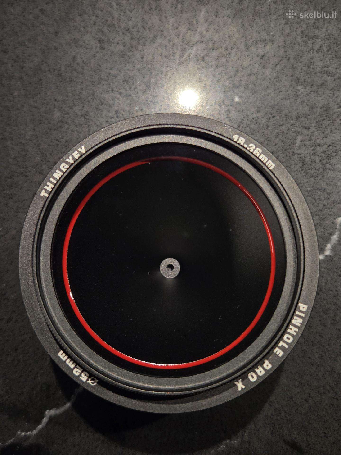 Thingyfy Pinhole Pro X objectivas