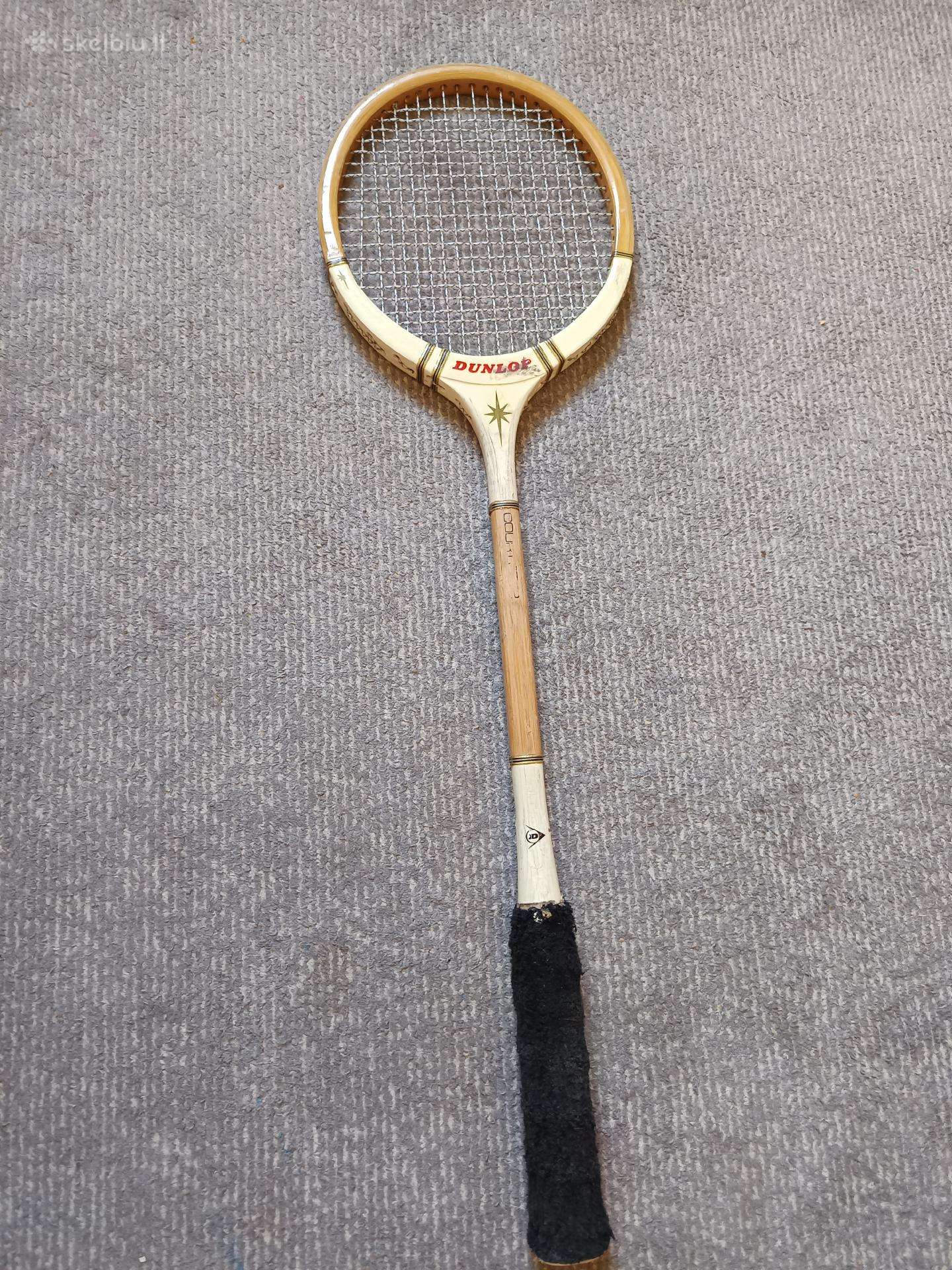 Vintažinė Dunlop teniso raketė