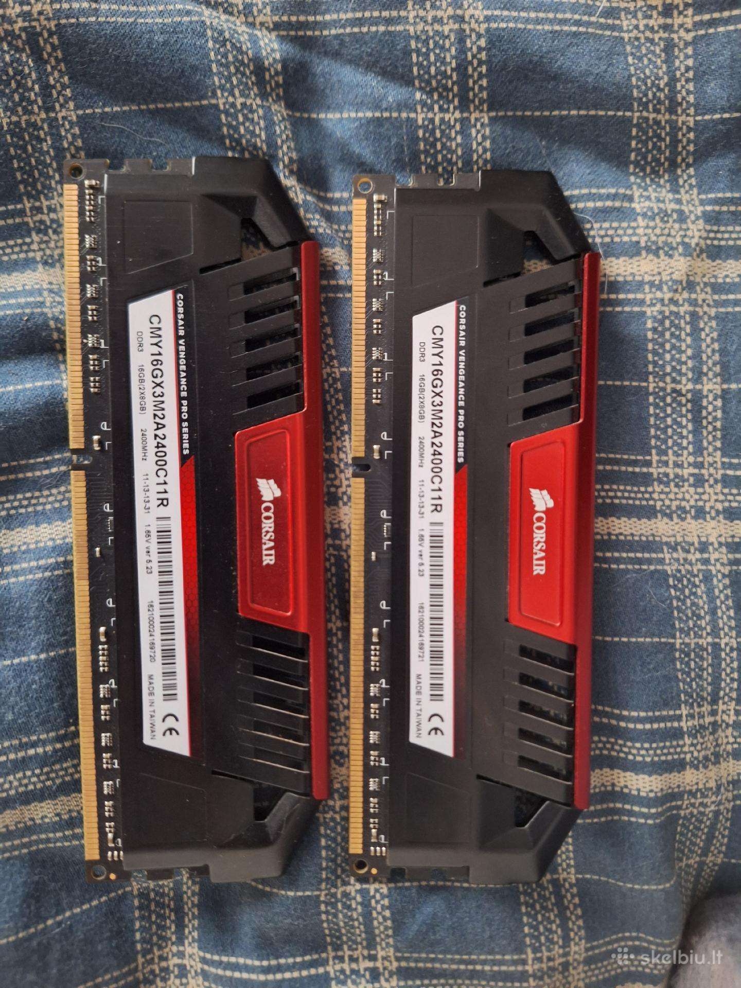 RAM pardavimui 16gb ddr3