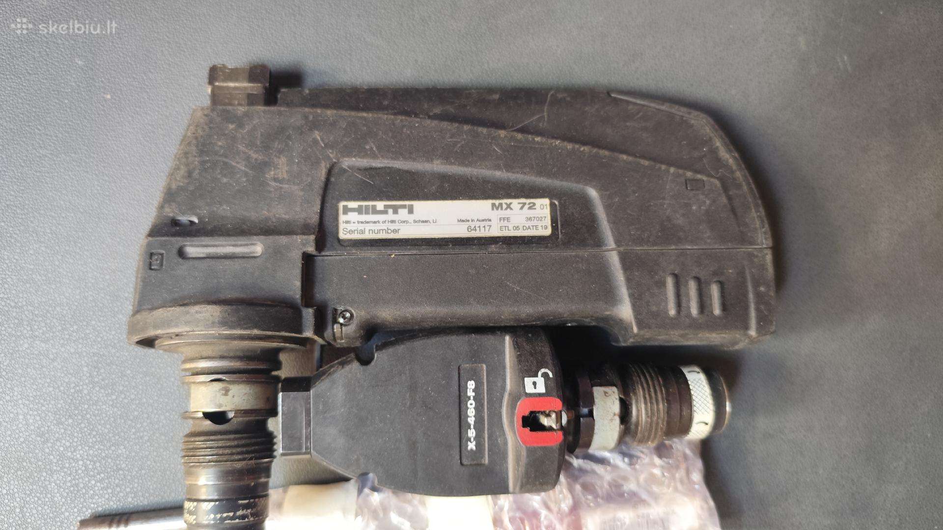 Vinių dėtuvė Mx 72 surink. Ir Antgalis X-460-f8