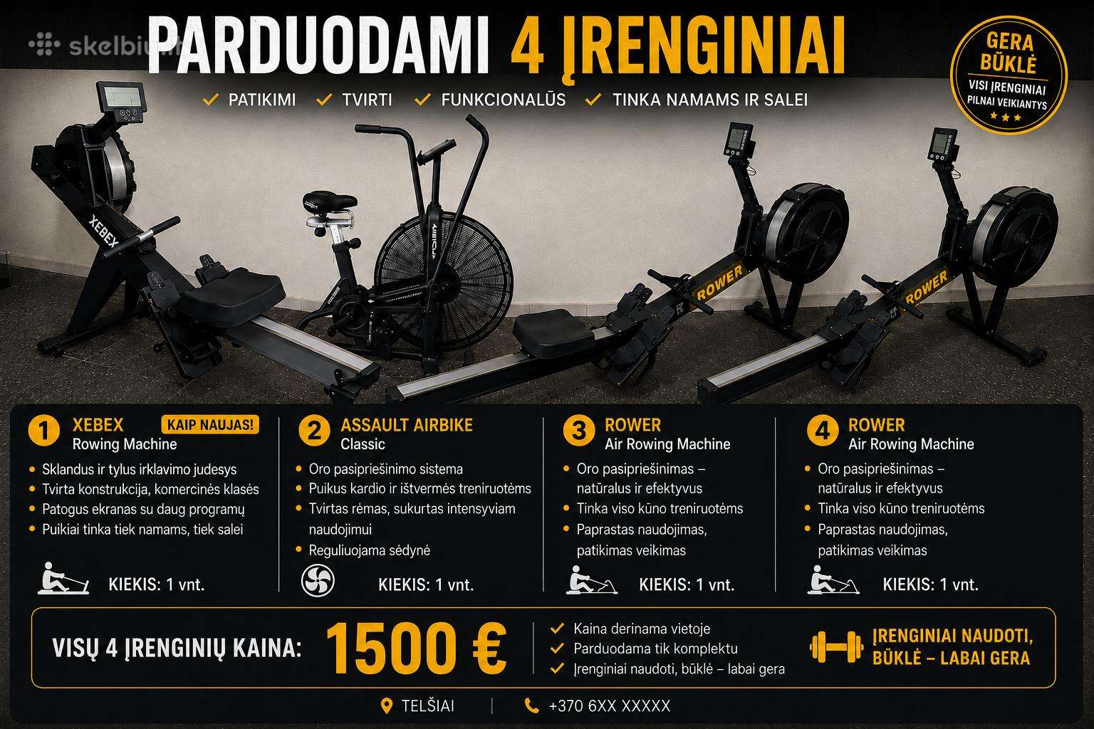 Kardio treniruokliai