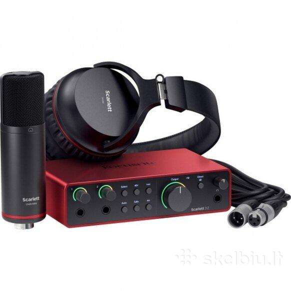 Focusrite Scarlett 2i2 + Reaper