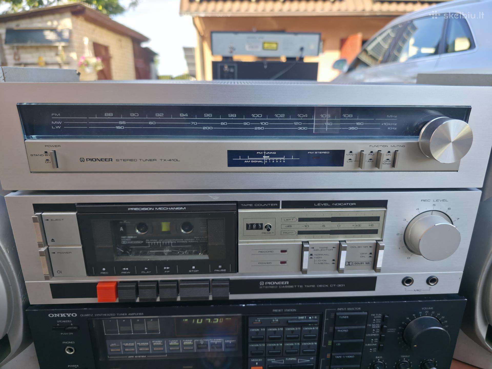 Dual CD, uher kasetinis ,ct 301 kasetinė deka,