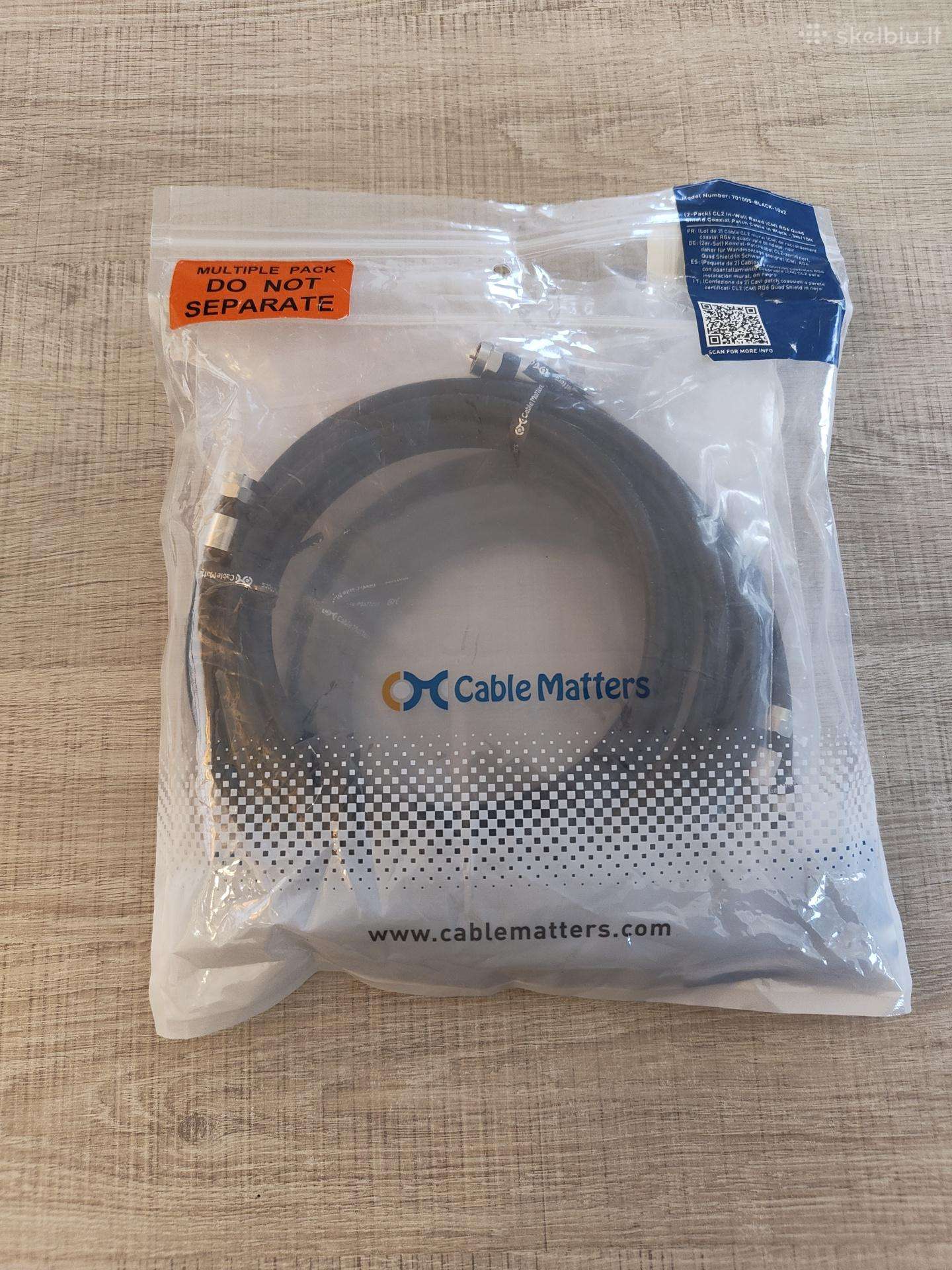 Naujas „Cable Matters“ Rg6