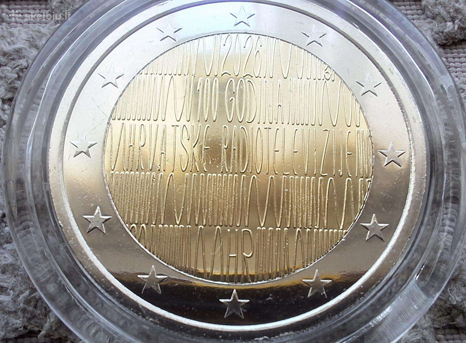 Kroatija 2026 2€ Radijotelevizijai 100