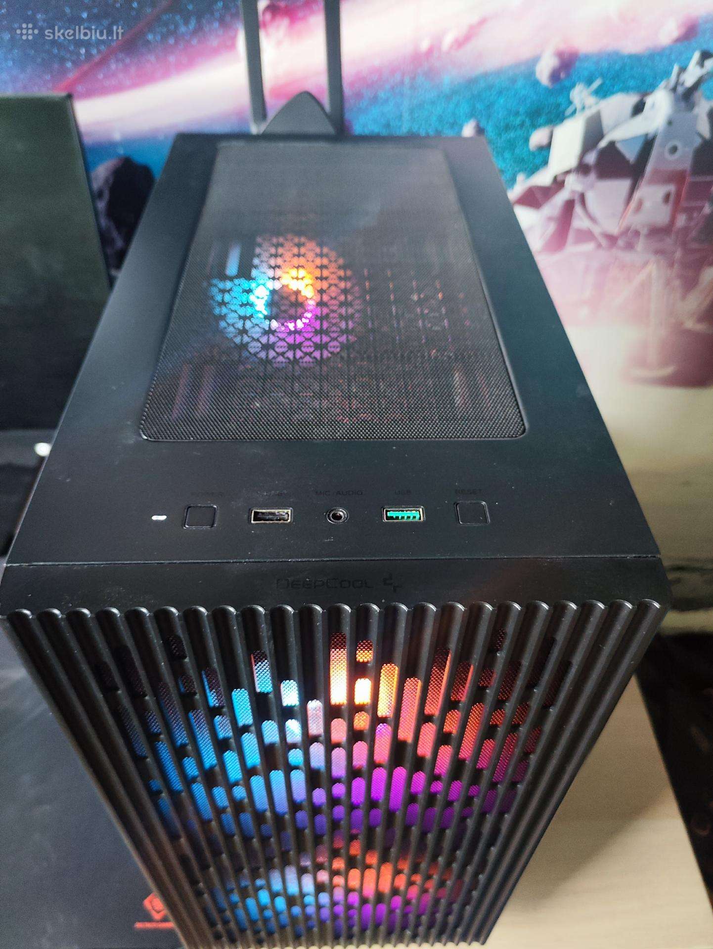 Žaidimų kompiuteris – Rtx 3060 12gb / 32gb RAM /1