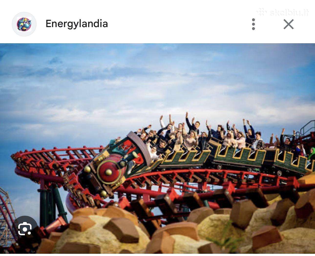 Bilietai į Energylandia