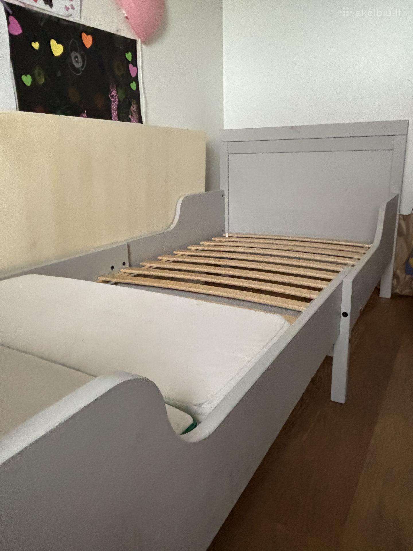 Keičiamo ilgio vaikiška lova