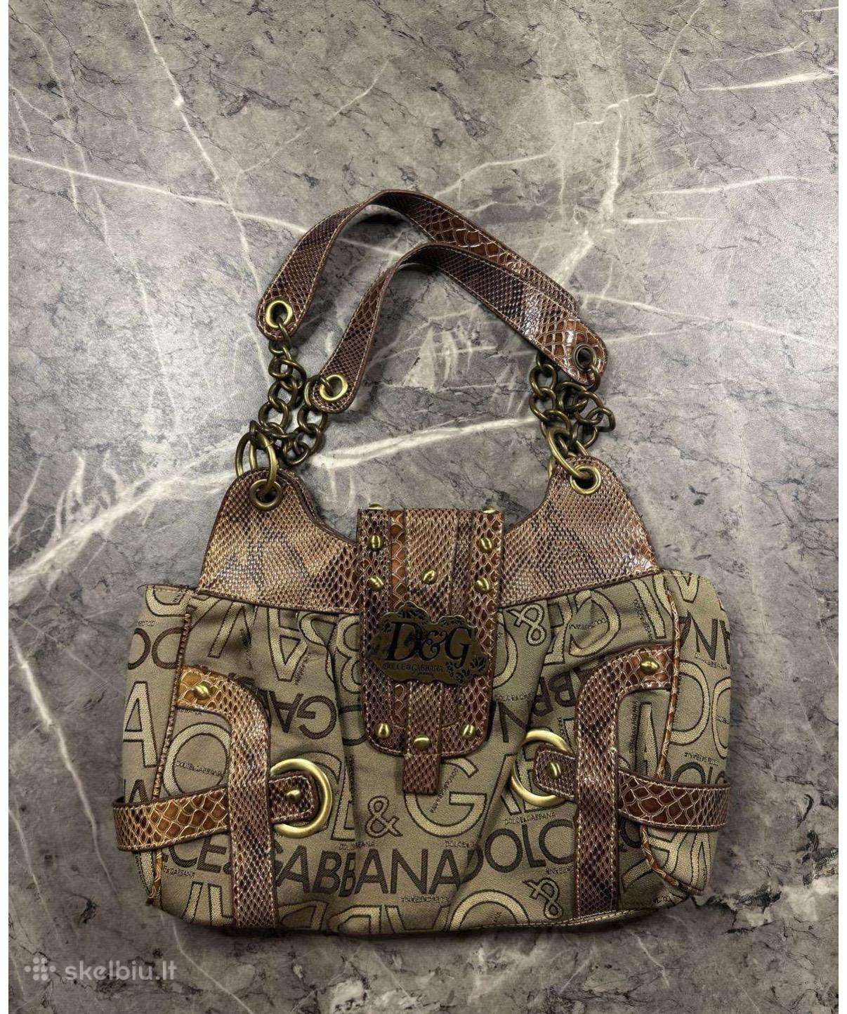Dolce & Gabbana Vintažinė Odinė Rankinė
