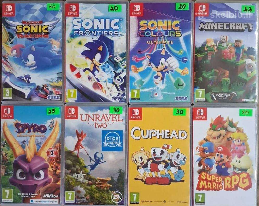Nintendo Switch Žaidimai