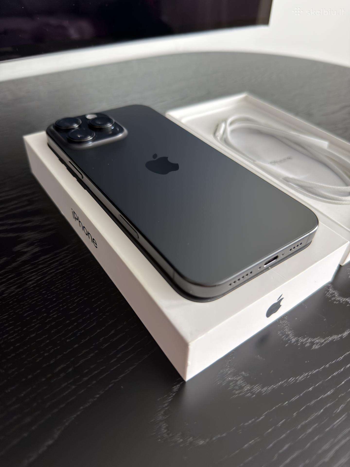 iPhone 16 Pro Max Black Titanium 256gb