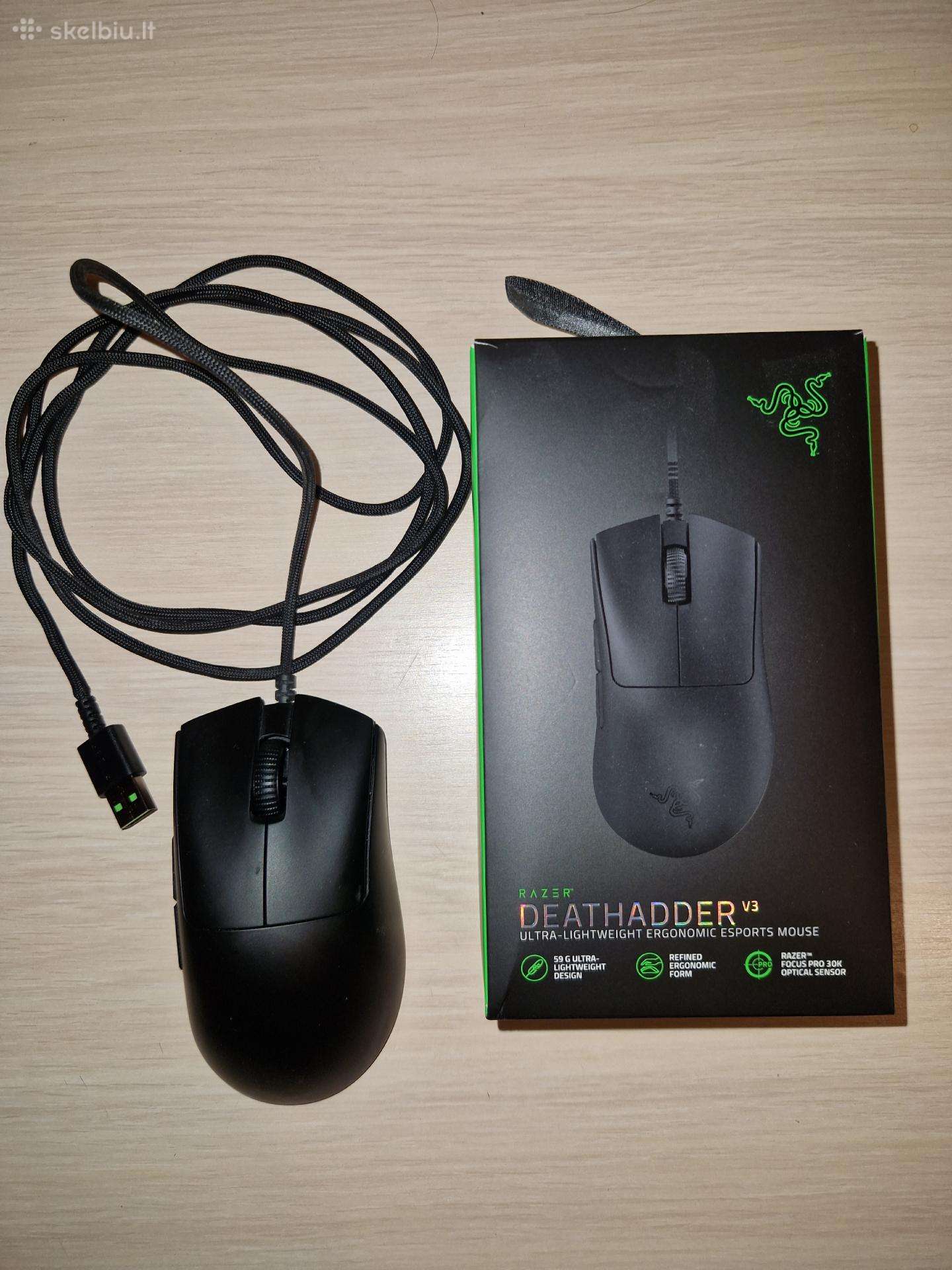 Razer Deathadder v3 pėlė