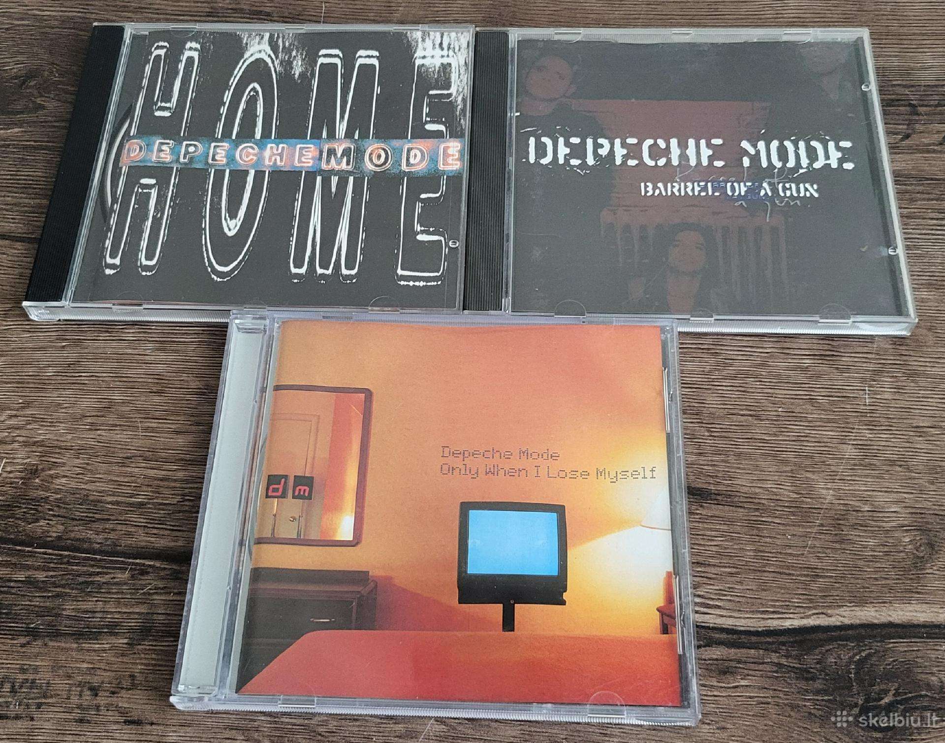 Depeche Mode CD singlai