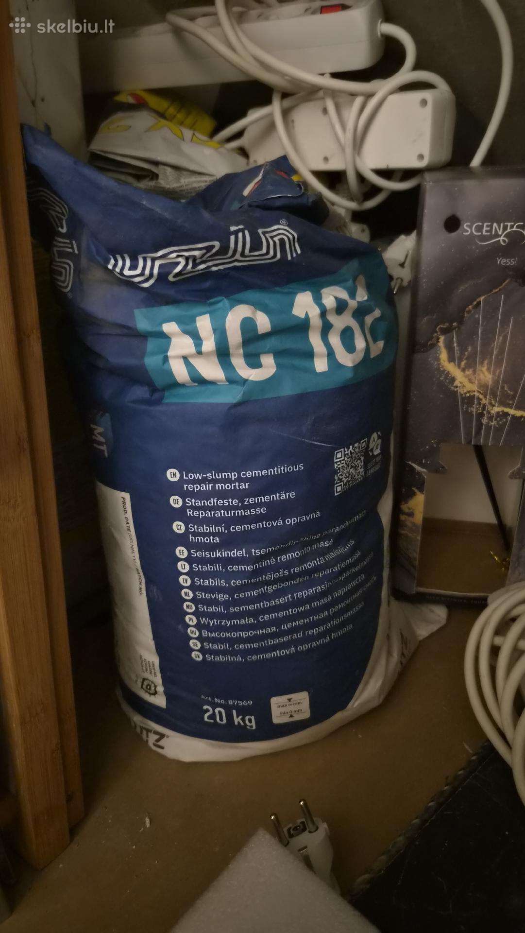 Uzin Nc 182 cementinė remontinė masė