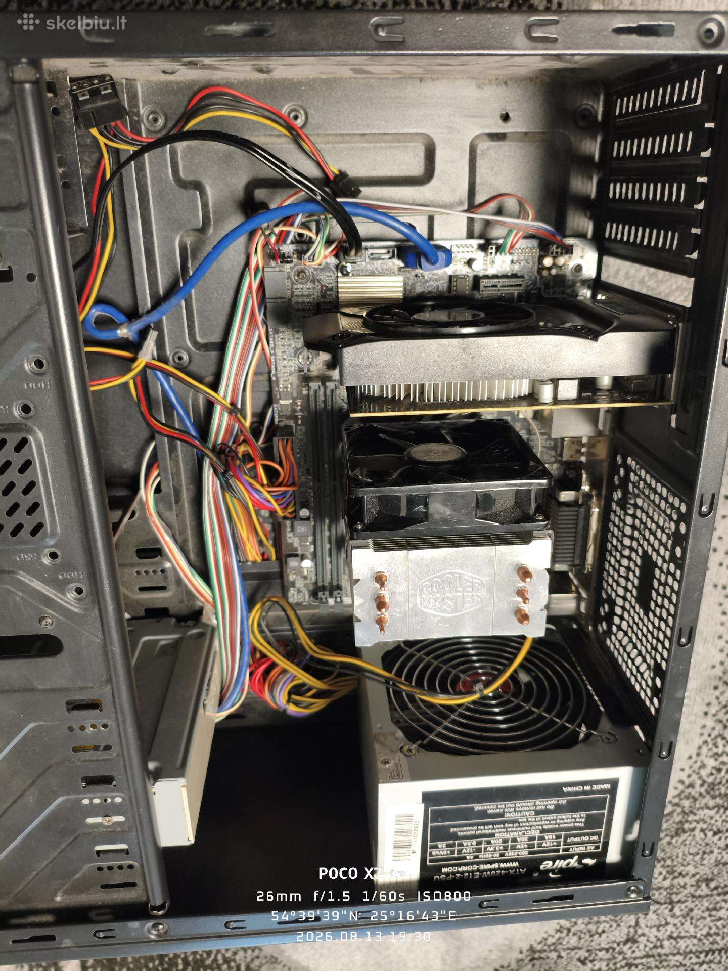 Tvarkingas Pc rinkinys be RAM/HDD (i5-7600 / Gtx 1
