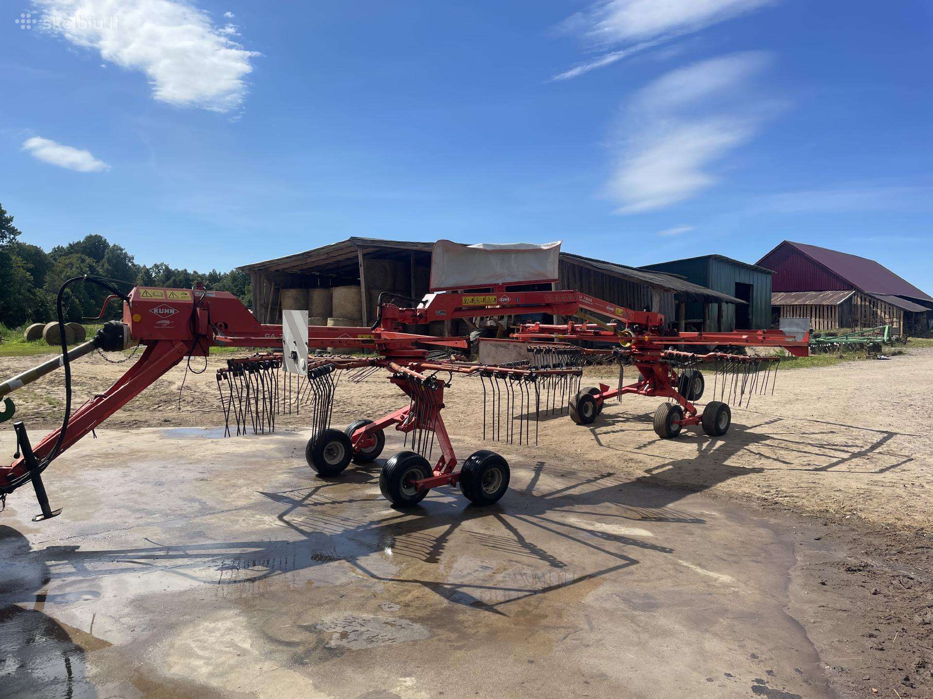 Kuhn 7822, rakes