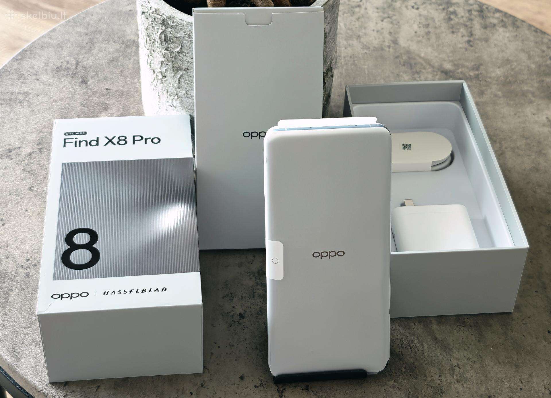 Oppo Find X8 Pro. Naujas.