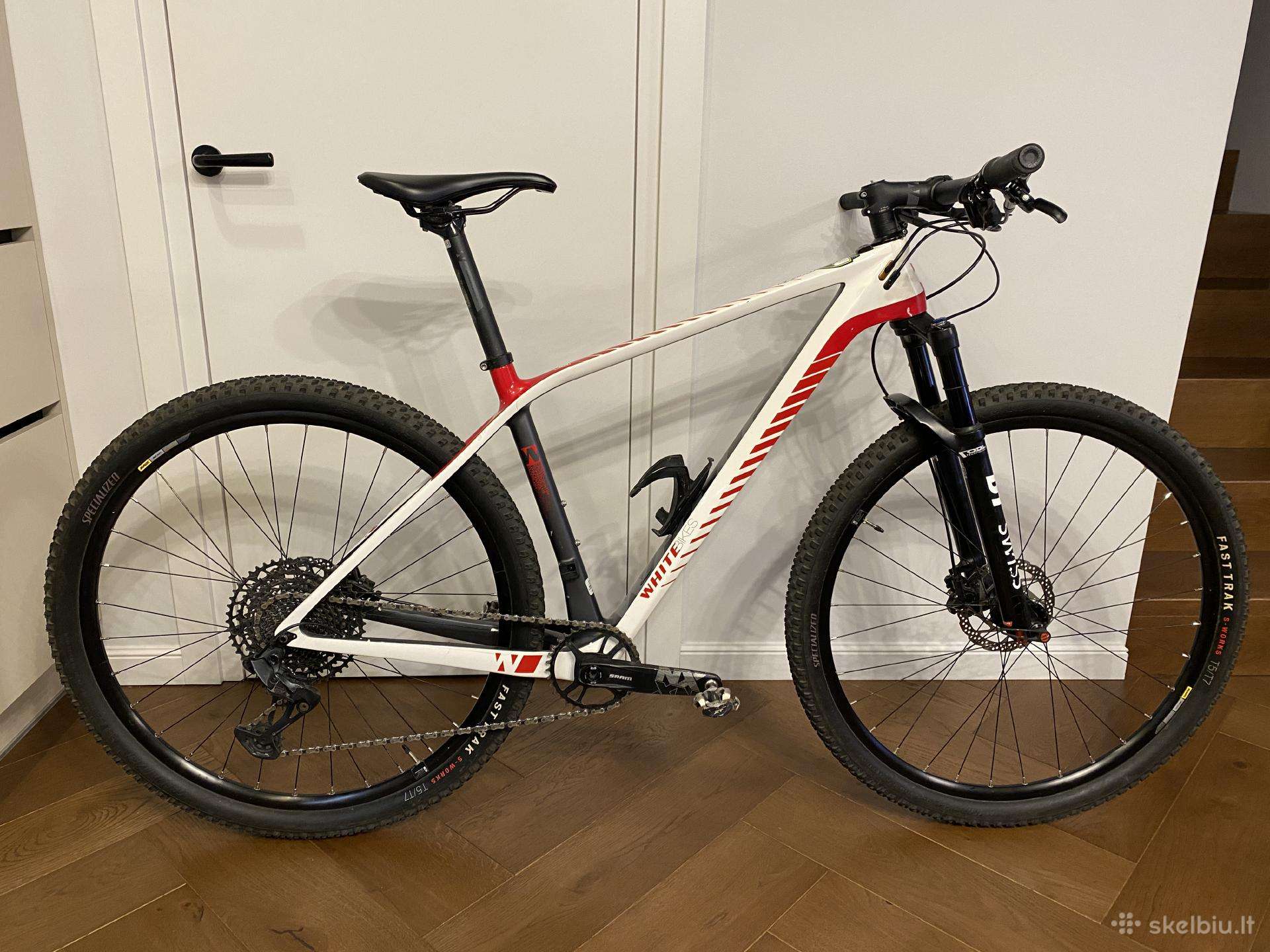 Karboninis White Killer MTB dviratis