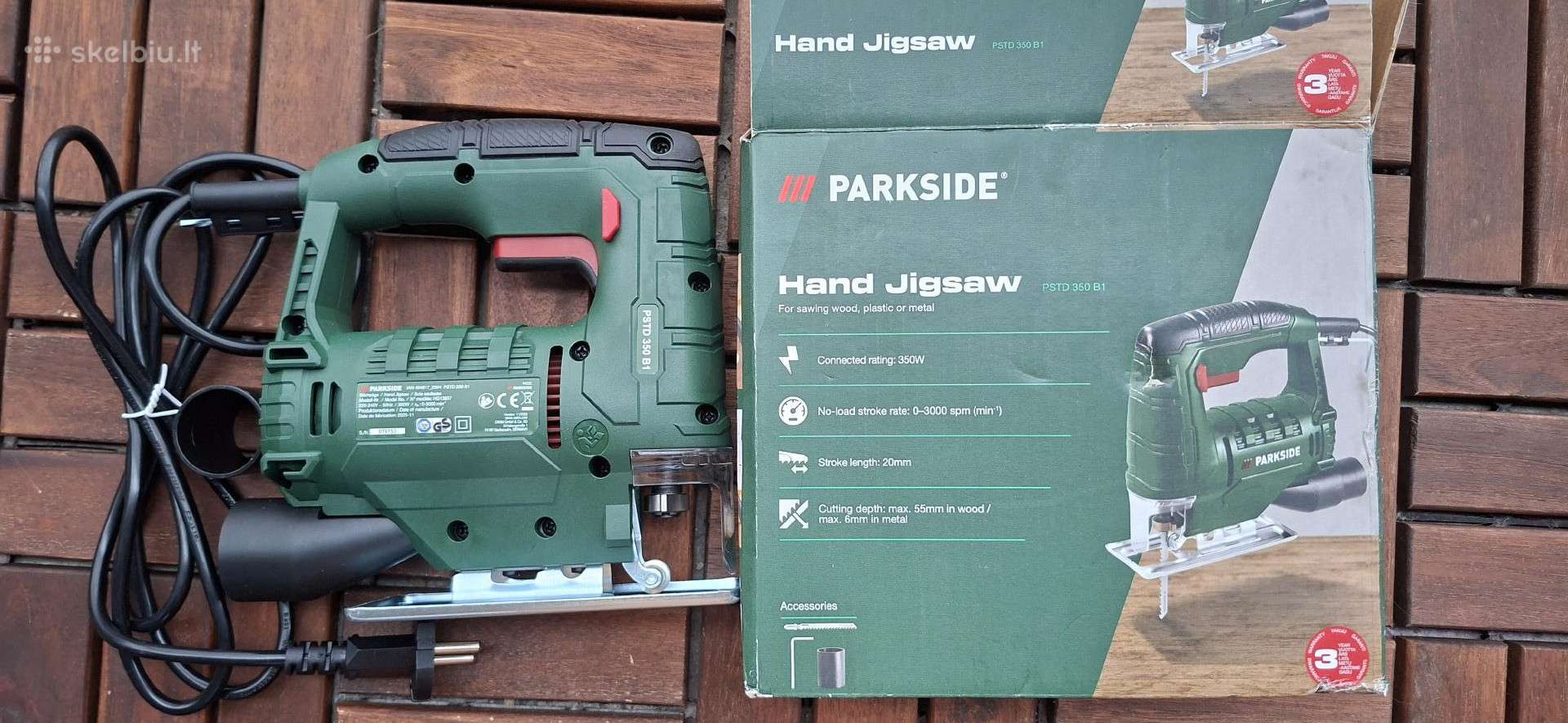 Parkside siaurapjūklis