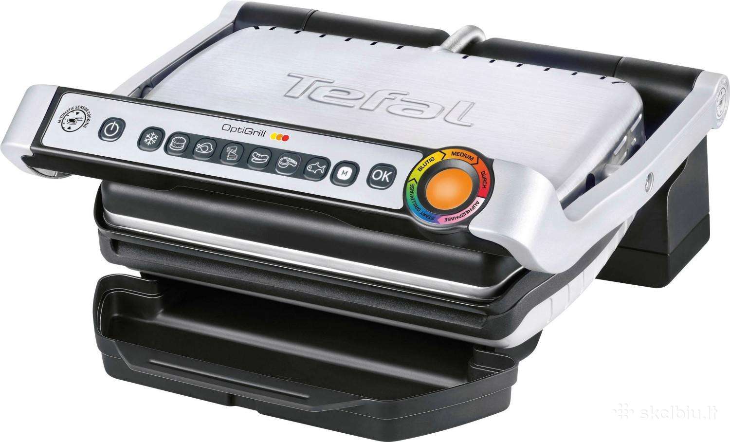 Tefal Optigrill Gc705d elektrinis grilius